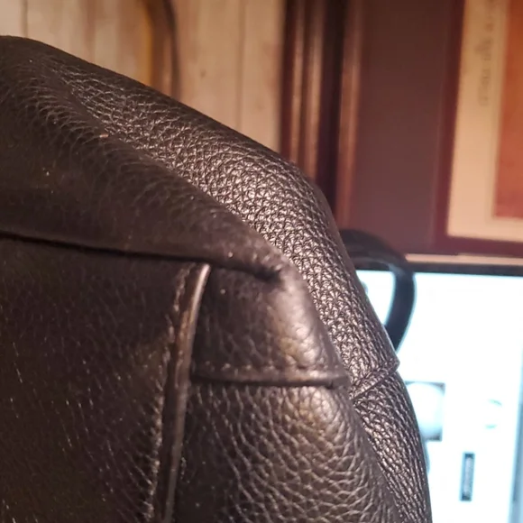 Large coach Edie carriage embossed Satchel - Picture 3 of 4